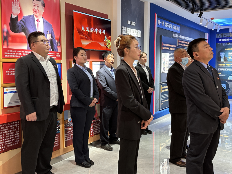 【主题党日活动】苏尼特左旗司法局组织 党员干部参观廉政教育基地 筑牢廉政 思想防线
